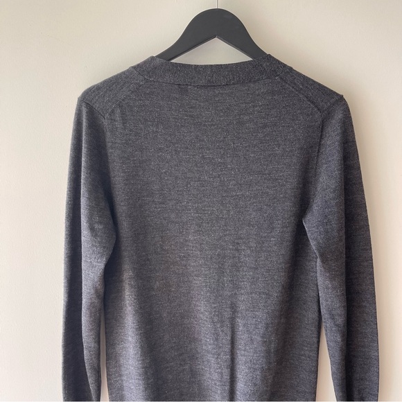 TEENFLO WOOL CARDIGAN in Charcoal - Picture 7 of 7